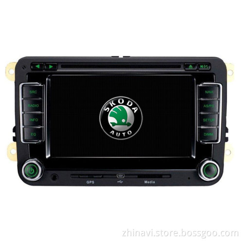 Skoda Car DVD Player with GPS Navigation System